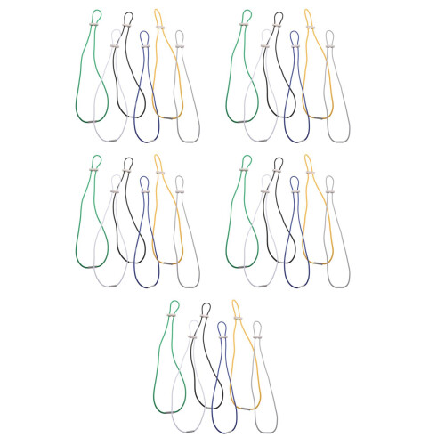 30Pièces Fixateurs Élastiques Mat Pour Sacs Usage Intérieur 1