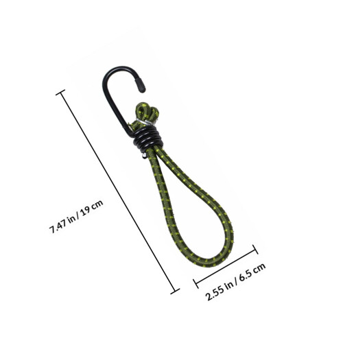5Pièces Crochets Élastiques De Nylon Colorés Pour Camping 1