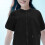 4Pièces Tablier Courte Manche Xxl Pour Coiffeur Nylon Noir 3