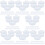 160Pièces Transparente Pour Création DIY 1