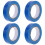 4Rouleaux Adhésif Sol Bleu Eva Résistant Pour Moquette 4