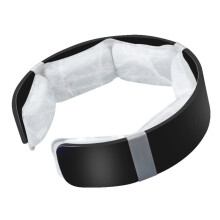 (Black) Freezable Wearable Neck Cooling Collar, Reusable Outdoor Neck Ring