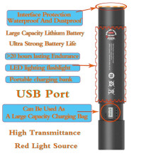 Fiber Optic Red Light Pen 10mw Lithium Battery Fiber Optic Test Pen Rechargeable Red Light Tester Lighting Pen