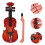 Mini Modèles De Violons En Bois Marron Pour Maison De Et Décor 6