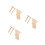 3Pièces En Bois Beige Pour Cage Hamster Jeux Escalade 4
