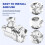 Turbo Engine Blow Valve BOVT0011 for  A3 A4 A6 TT     1.8T Engine Upgrade Component Silver 5