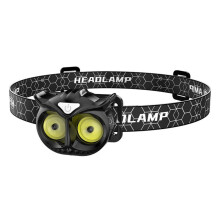 LED Fishing Headlight Strong Sensing Headlight Owl Headlight Waterproof Headlight Outdoor Portable Headlight