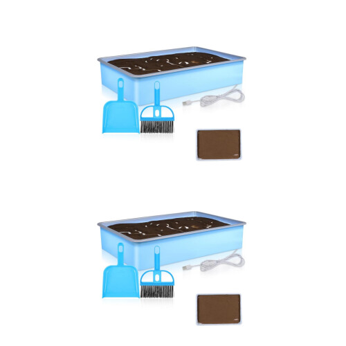 2Ensembles Table De Sable Pour Enfants En Plastique Jeu 2