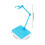 5Pièces Support Figurine Plastique Assorti, Base Pour 2
