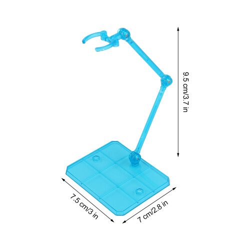 5Pièces Support Figurine Plastique Assorti, Base Pour 1
