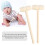 30Pièces Marteaux En Bois Mini Mallets Jouets Éducatifs Marron Clair 4