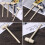 30Pièces Marteaux En Bois Mini Mallets Jouets Éducatifs Marron Clair 6