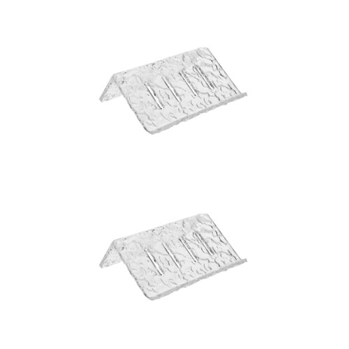 2Pièces Porte- Mural Transparent Drainant Perçage 1