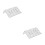 2Pièces Porte- Mural Transparent Drainant Perçage 3