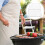 3Pièces Panier Grill Acier Camping Barbecue Argenté Résistant 9