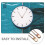 5Ensembles Kit Mains Bois Cuivre - Mécanisme Long Tige DIY 5