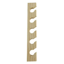 Wooden Hat Hanger for Baseball Cap Home Decor Space-Saving Wooden Organizer with Display Shelf Wood Color