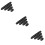 12Pièces Clips Câble En Silicone Organiseur De Bureau Polyvalent 8
