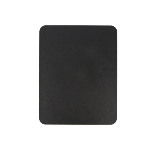 Leder Mauspad Black S