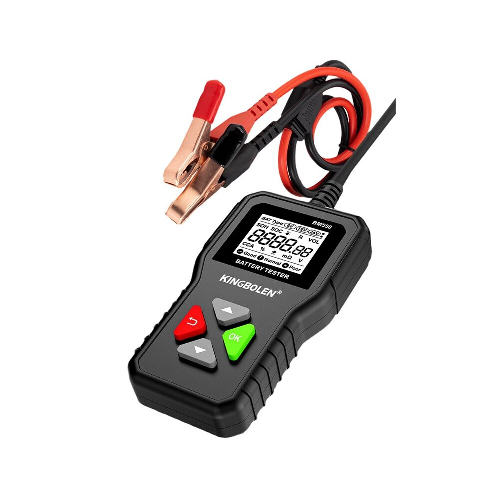 KINGBOLEN BM550 Auto Digital Battery Analyzer Tool 6V 12V 24V Car Battery Tester Voltage Tester 100-2000 CCA Car Diagnostic Tool-image-OPC-PVMFB9P-NEW