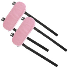 2Stk Ergonomische Armlehnenpolster Pink Für Bürostuhl Aus PP Baumwolle