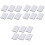 150Pièces Patch Antidérapant Crochet Boucle Noir Pour 1