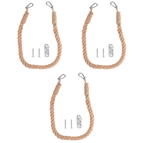 3Pièces Porte-Serviettes Mural Khaki Déco Maison