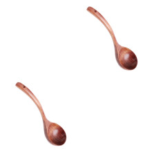 2Pièces Louche À Soupe Bois Écologique Idéale Cuisine Restauration