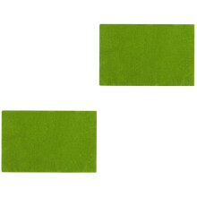 2Pièces De Gazon Faux Vert Pour Décor Modèles DIY