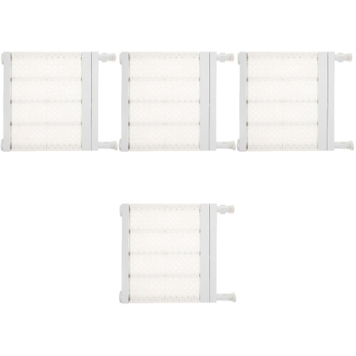 4Ensembles Séparateurs Blancs Rétractables Pour Rangement D'armoire