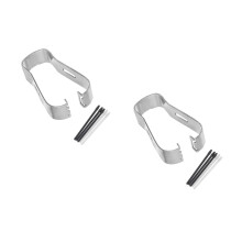 2Ensembles Embouts Stylet Tactile Plastique Noir Kit Réparation