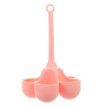 5Tasses À Œufs En Silicone Rose Multifonction Pour Cuisine