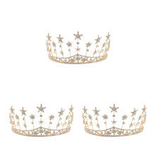 3Pièces Accessoires De Cheveux Dorés Étoile, Épingle