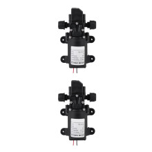 2Pièces À Membrane Auto-Amorçante Noire Pour Aquarium