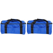 2Pièces Isotherme Bleu Livraison Alimentaire Portable Oxford