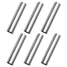 24Pièces Moulés À Cannoli Acier Inoxydable Cones À Argent