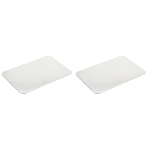 2Pièces Plaque De Refroidissement Métal Argentée Pour Hamster
