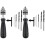 14Pièces Tournevis Perceuse Bois Manuelle ABS Forets Avec Clé 1