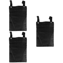 3Pièces Suspendu Noir, Rangement Polyvalent Pour Téléphone
