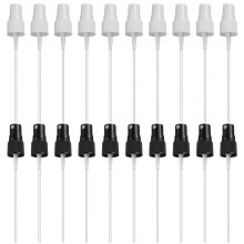 100Pièces Bouchons Vaporisateur Assortis Spray Fin Pour Remplacement