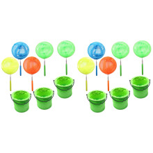 2Ensembles Filets Télescopiques Colorés Pour Enfants Jeux Extensibles