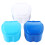 15Pièces Boîte Bleue De Rangement Prothèses Portable Étanche 1