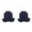 2Pièces Tablier Poule En Denim Bleu Protection Pour Poulets 1