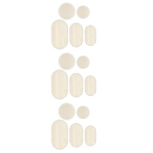 15Pièces Base Plate En Bois Beige Pour Sac À Main Tricoté Usage