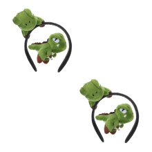 4Pièces -Têtes Vert Pour Enfants Accessoires Halloween