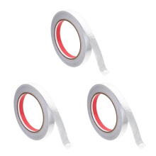 3Rouleaux Ruban Aluminium Adhésif Résistant Pour Joint De Canalisation