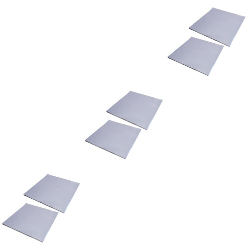 150Feuilles Papier Aluminium Argenté Protection Four Cuisson Maison