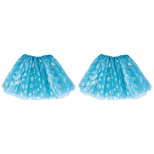 2Pièces Jupe Tutu Polyester Pour Spectacle
