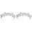 2Pièces Tiaras De Argent Accessoires Coiffure 1