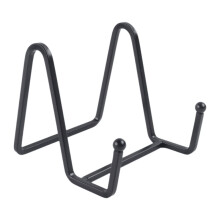 2pcs 3 Inch Plate Stands for Display Metal Frame Holder Stand Picture, Decorative Plate, Book, Photo Easel